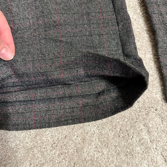 Ann Taylor LOFT gray plaid pants - Picture 9 of 15